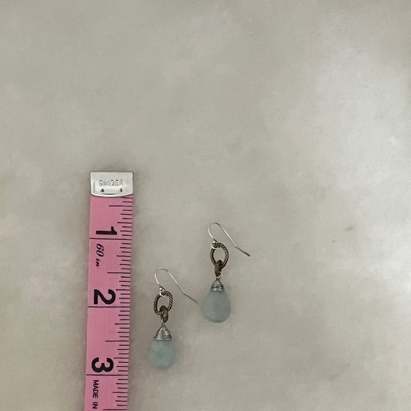 NWOT Sundance Amazonite Earrings - Picture 5 of 6